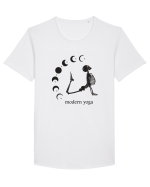 Modern Yoga - black Tricou mânecă scurtă guler larg Bărbat Skater