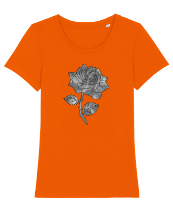 Trandafir monocrom Bright Orange