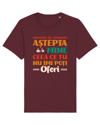 Nu aștepta... Burgundy