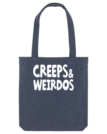 Creeps & Weirdos - white Midnight Blue