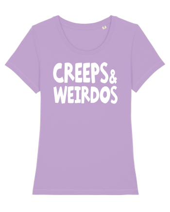 Creeps & Weirdos - white Lavender Dawn