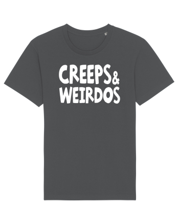 Creeps & Weirdos - white Anthracite