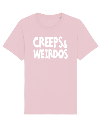Creeps & Weirdos - white Cotton Pink