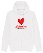 J'adore your core Hanorac cu fermoar Unisex Connector