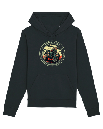 MOTORCYCLE -  OFFICIAL VEHICLE OF THE COOLEST PEOPLE  Black