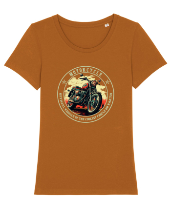 MOTORCYCLE -  OFFICIAL VEHICLE OF THE COOLEST PEOPLE  Roasted Orange