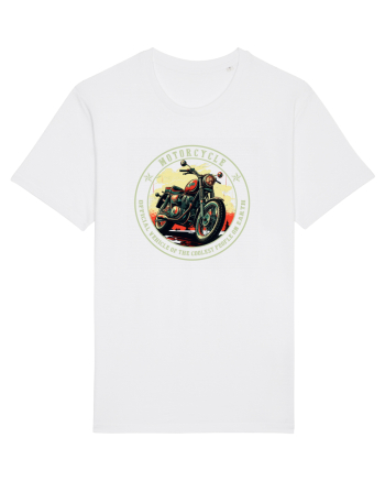 MOTORCYCLE -  OFFICIAL VEHICLE OF THE COOLEST PEOPLE  White