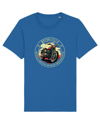 MOTORCYCLE -  OFFICIAL VEHICLE OF THE COOLEST PEOPLE  Royal Blue