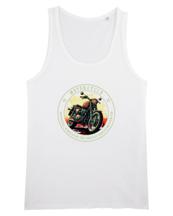 MOTORCYCLE -  OFFICIAL VEHICLE OF THE COOLEST PEOPLE  White