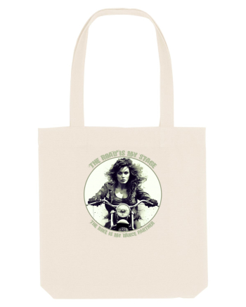 THE ROAD IS MY STAGE, THE BIKE IS MY DANCE PARTNER Natural