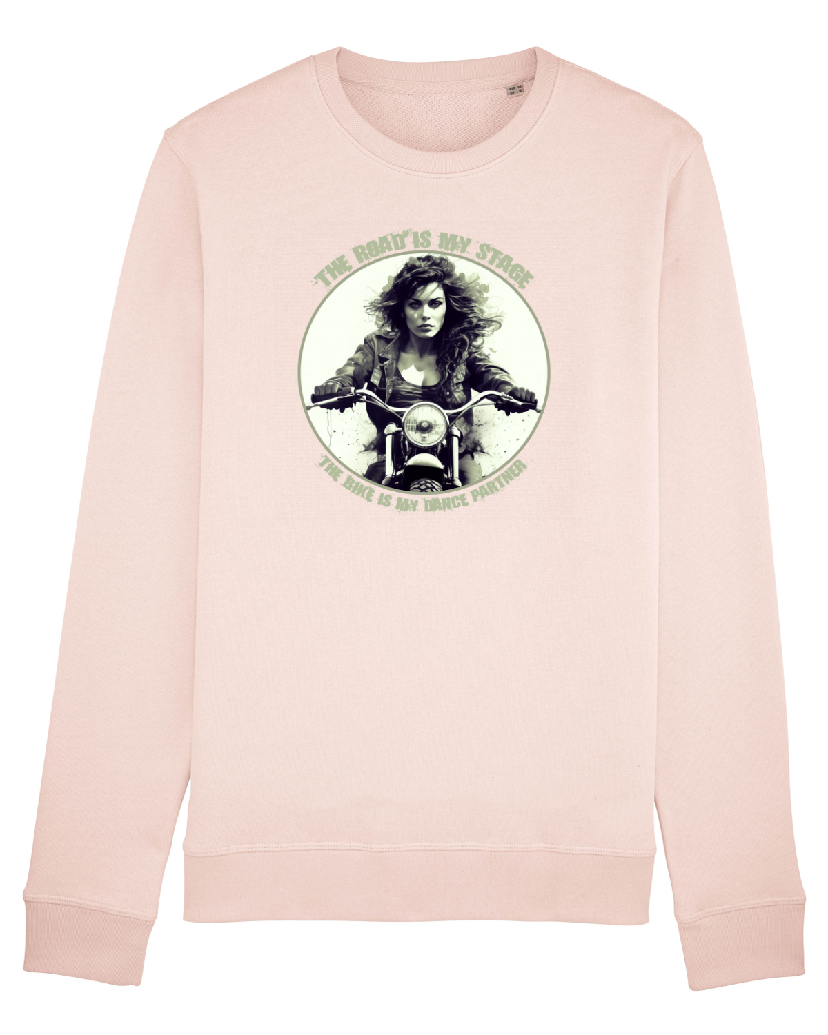 Bluză mânecă lungă Unisex Rise Candy Pink