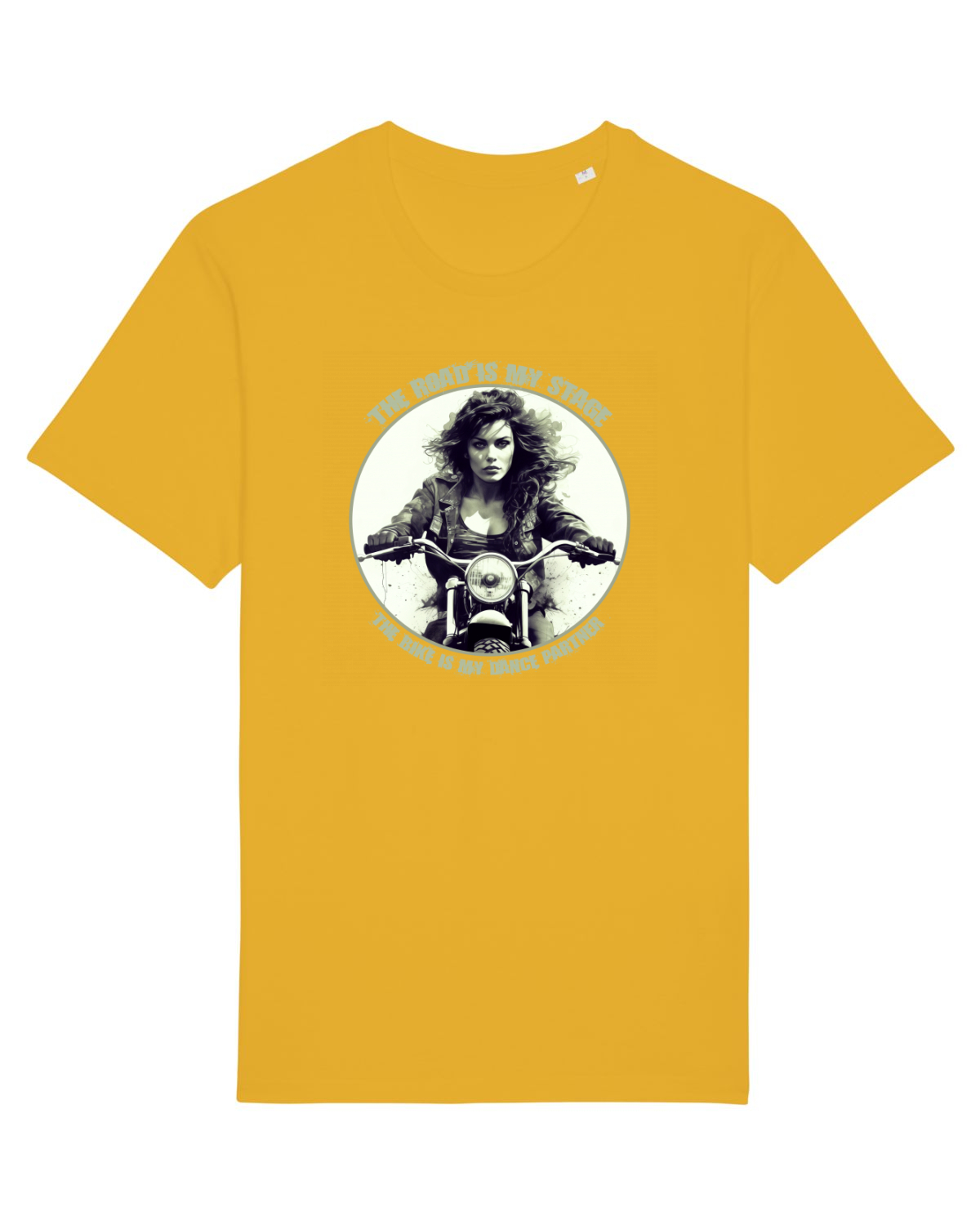 Tricou mânecă scurtă Unisex Rocker Spectra Yellow