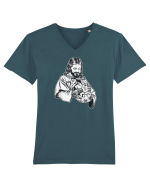 Jesus V2 Tricou mânecă scurtă guler V Bărbat Presenter