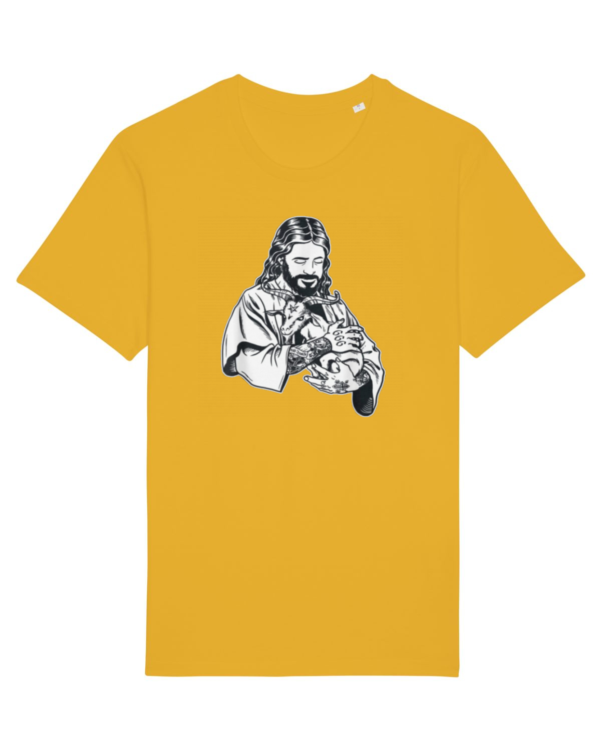 Tricou mânecă scurtă Unisex Rocker Spectra Yellow