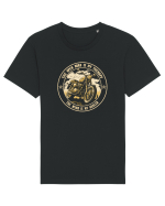 THE OPEN ROAD IS MY THERAPY - monocrom 1 Tricou mânecă scurtă Unisex Rocker