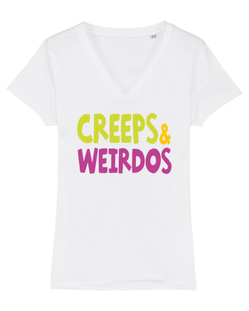 Creeps & Weirdos - color White