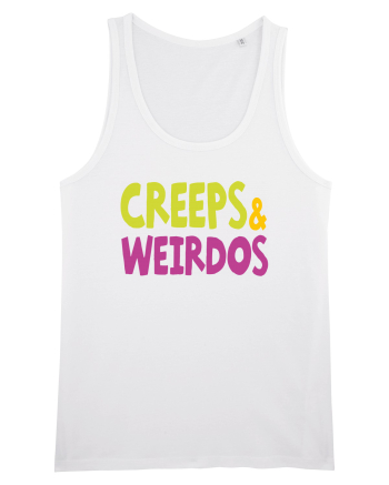 Creeps & Weirdos - color White