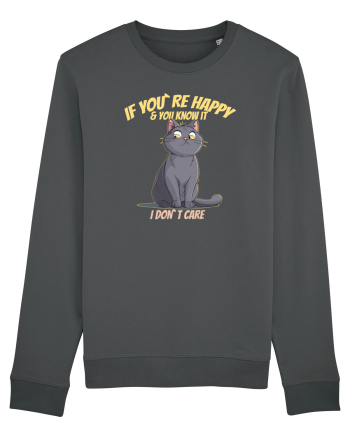 IF YOU`RE HAPPY & U KNOW IT,  I DON`T CARE   Anthracite