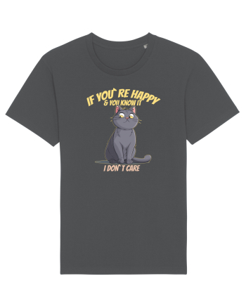IF YOU`RE HAPPY & U KNOW IT,  I DON`T CARE   Anthracite