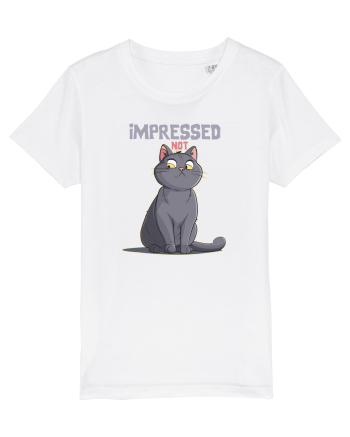 NOT IMPRESSED  White