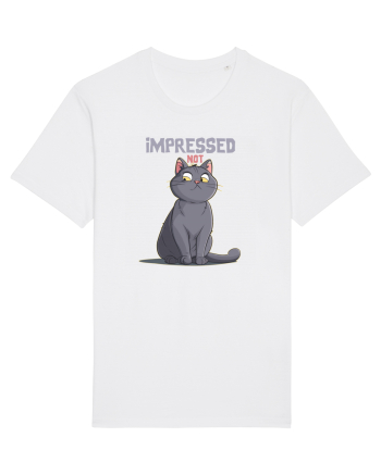 NOT IMPRESSED  White