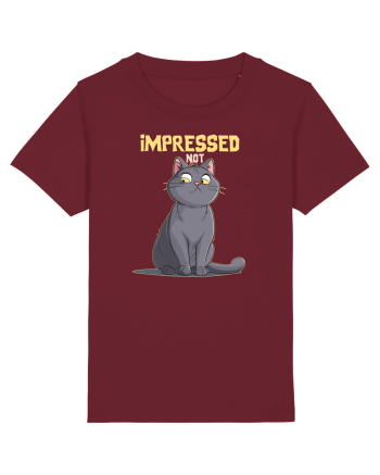 NOT IMPRESSED  2 Burgundy