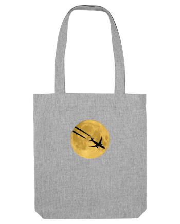 Avion peste luna Heather Grey