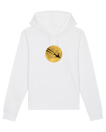 Avion peste luna White