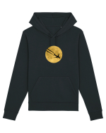 Avion peste luna Hanorac Unisex Drummer