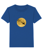 Avion peste luna Tricou mânecă scurtă  Copii Mini Creator