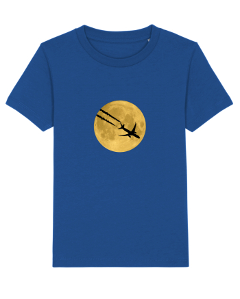 Avion peste luna Majorelle Blue