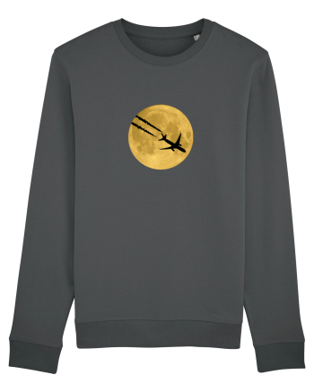 Avion peste luna Anthracite