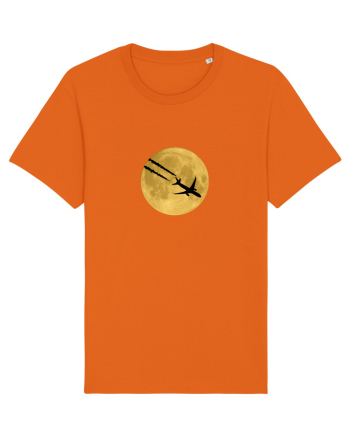 Avion peste luna Bright Orange