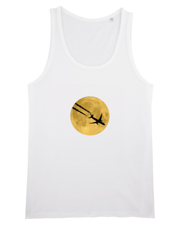 Avion peste luna White