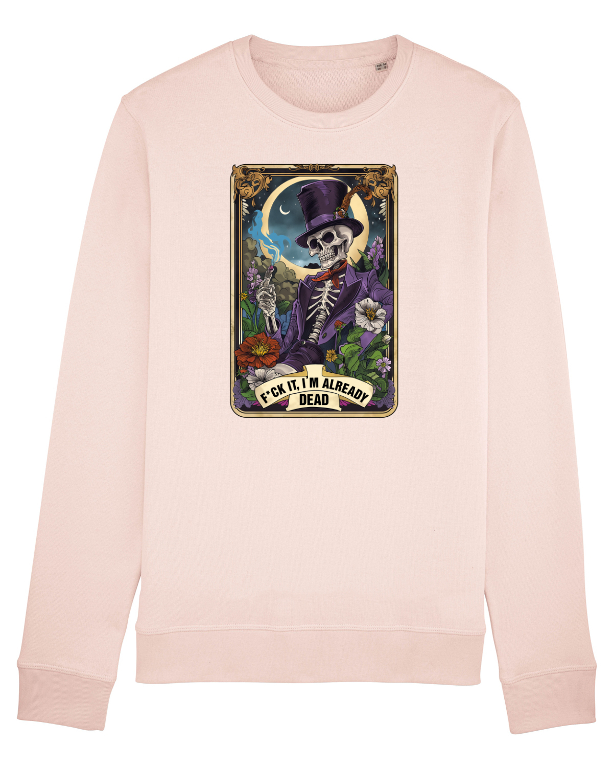 Bluză mânecă lungă Unisex Rise Candy Pink