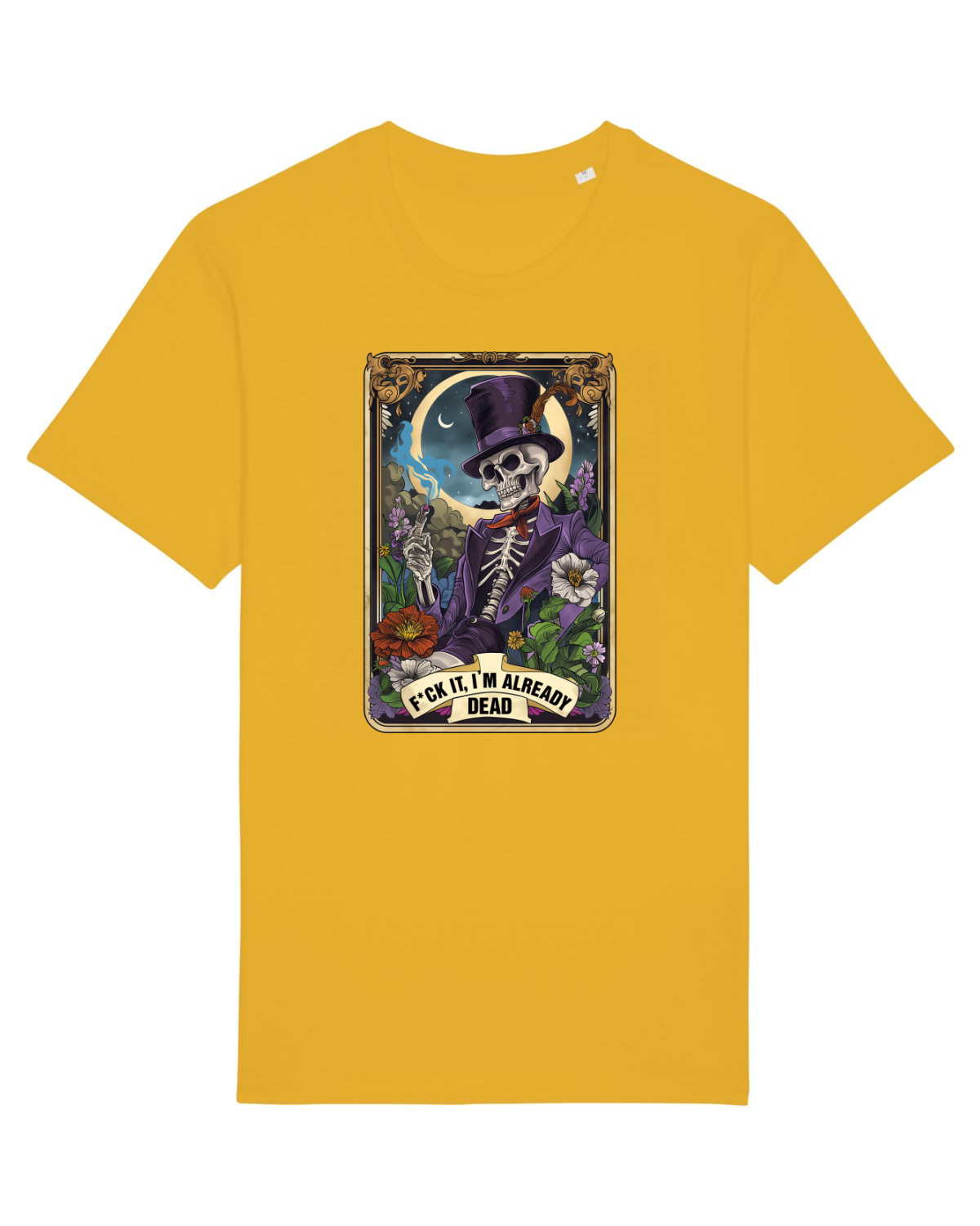 Tricou mânecă scurtă Unisex Rocker Spectra Yellow