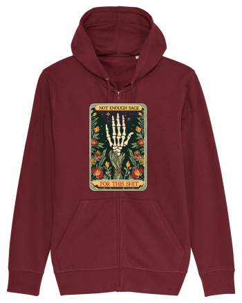 Not Enough Sage for This Shit Burgundy