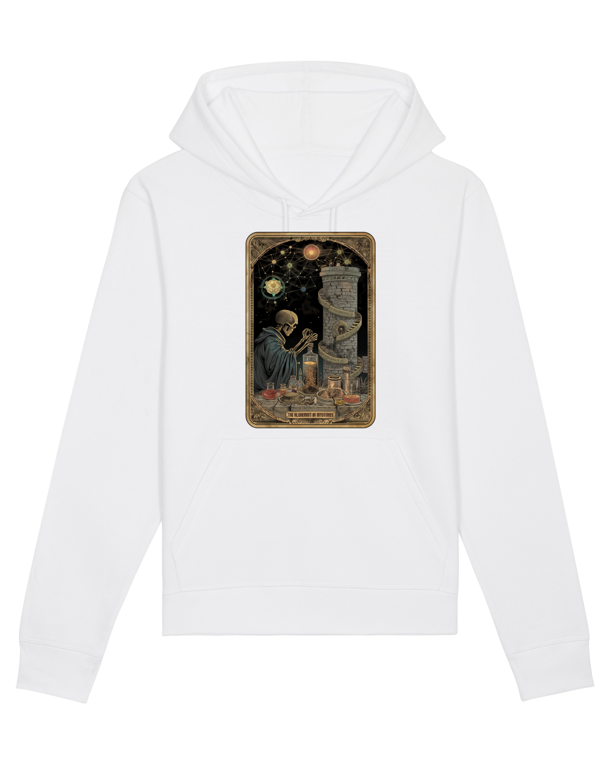 Hanorac Unisex Drummer White