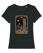THE ALCHEMIST OF MYSTERIES Tricou mânecă scurtă guler larg fitted Damă Expresser