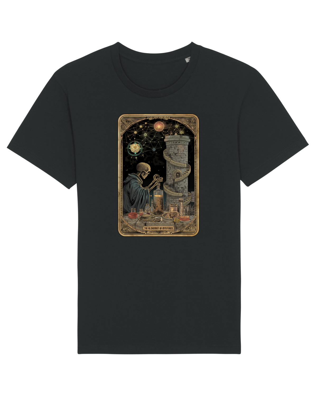 Tricou mânecă scurtă Unisex Rocker Black