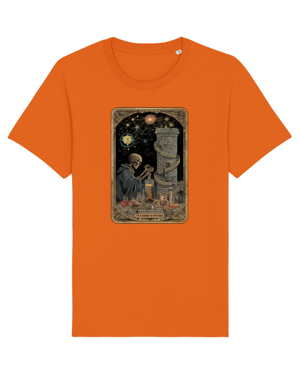 Tricou mânecă scurtă Unisex Rocker Bright Orange