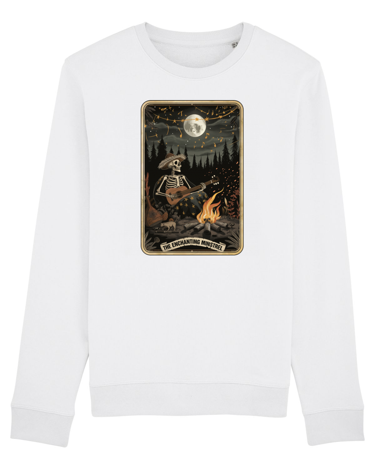 Bluză mânecă lungă Unisex Rise White