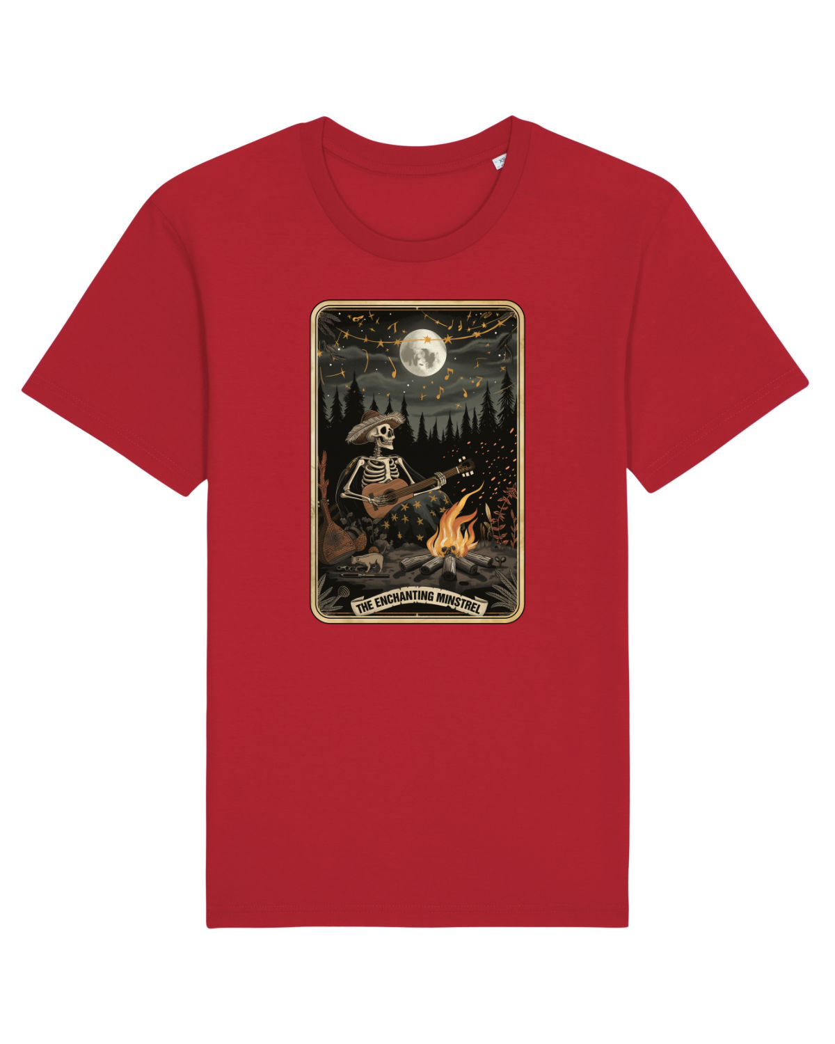 Tricou mânecă scurtă Unisex Rocker Red