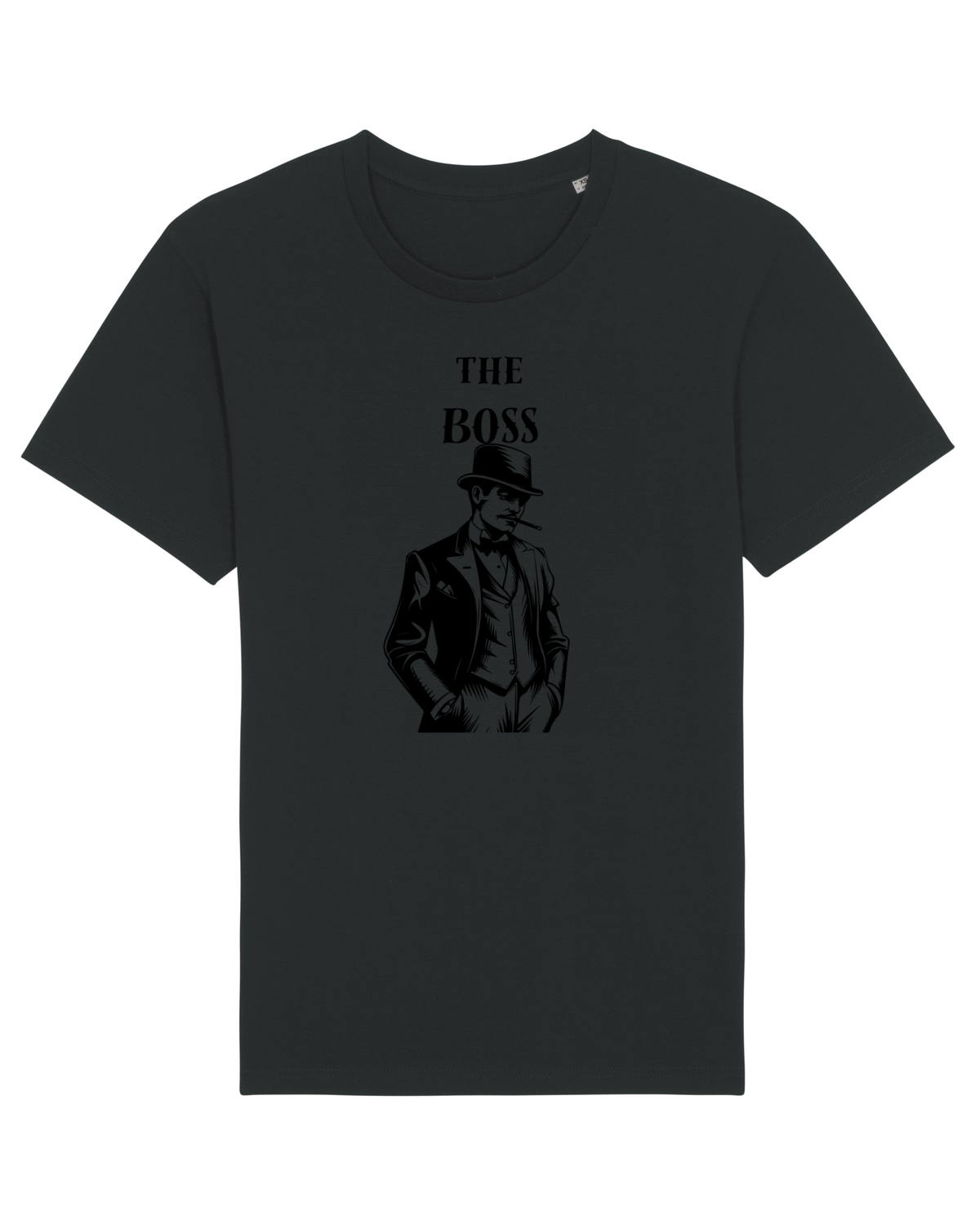 Tricou mânecă scurtă Unisex Rocker Black