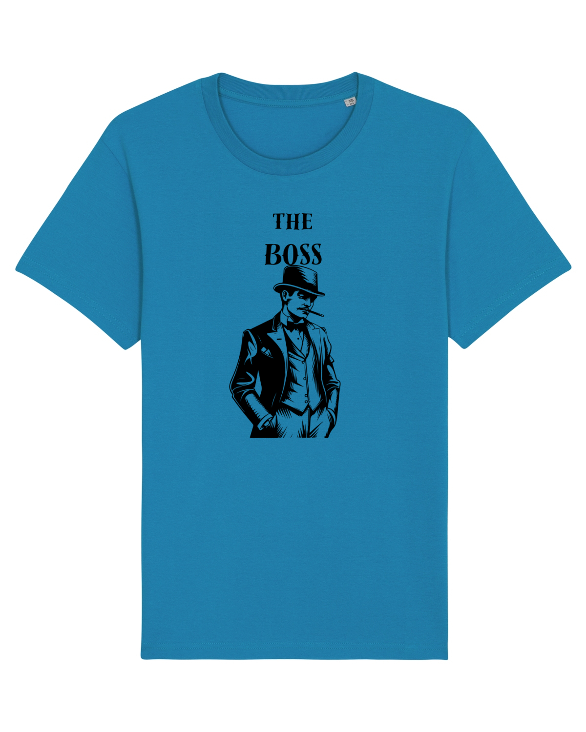Tricou mânecă scurtă Unisex Rocker Azur