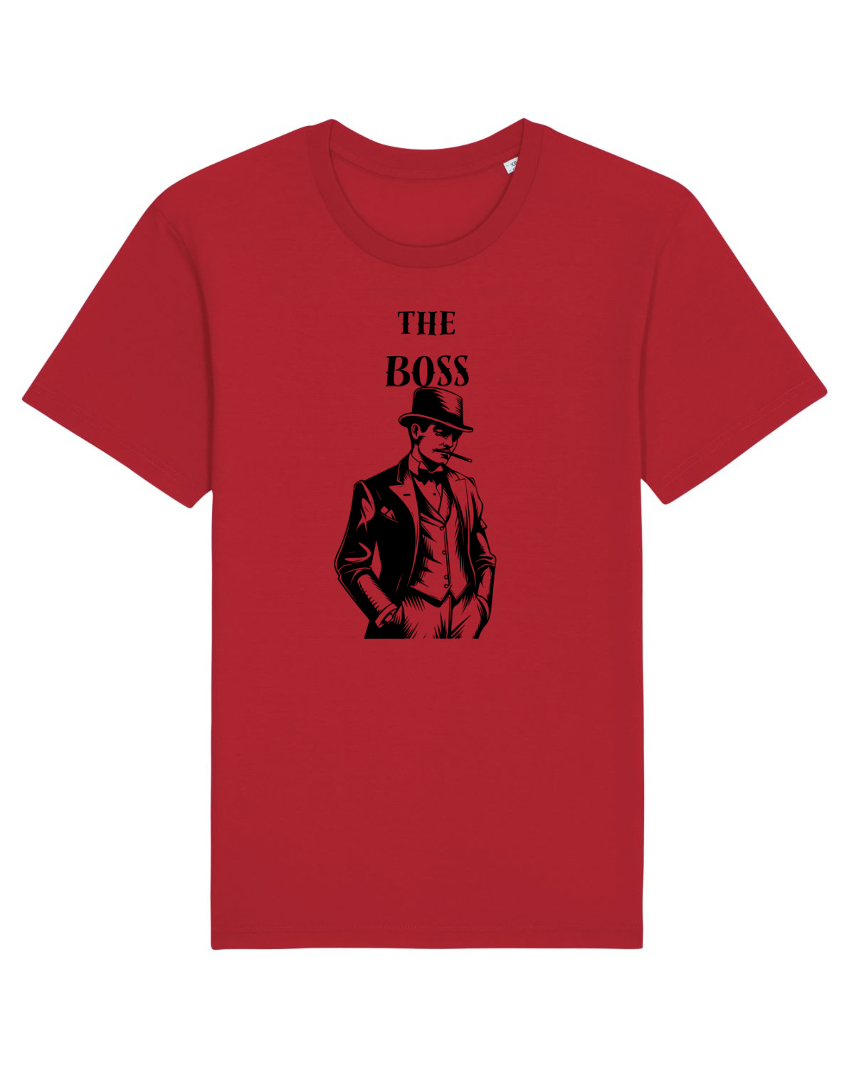 Tricou mânecă scurtă Unisex Rocker Red