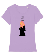 The real boss Tricou mânecă scurtă guler larg fitted Damă Expresser