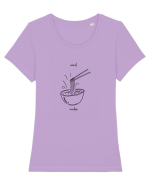 nudes or noodles Tricou mânecă scurtă guler larg fitted Damă Expresser
