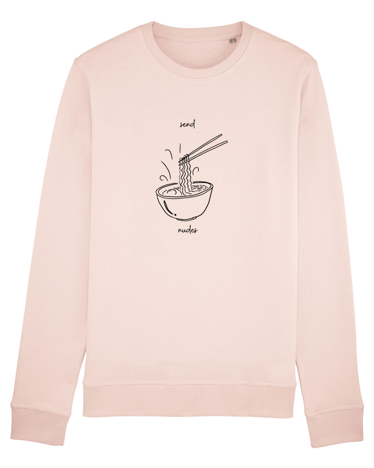 Bluză mânecă lungă Unisex Rise Candy Pink