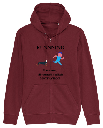 run motivation Burgundy